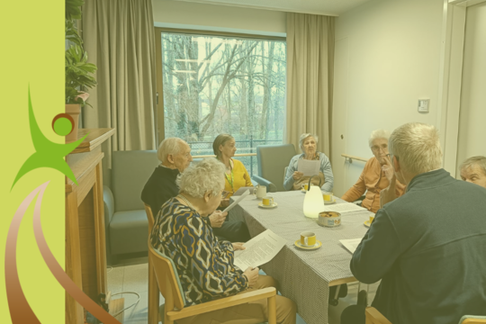 Vrijwilliger Willy duikt samen met bewoners van WZC Het Perrehof in poëzie