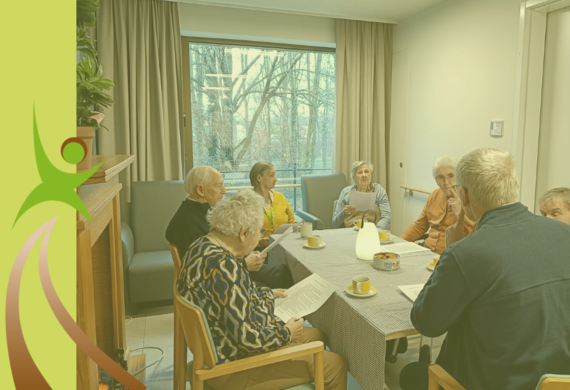 Vrijwilliger Willy duikt samen met bewoners van WZC Het Perrehof in poëzie